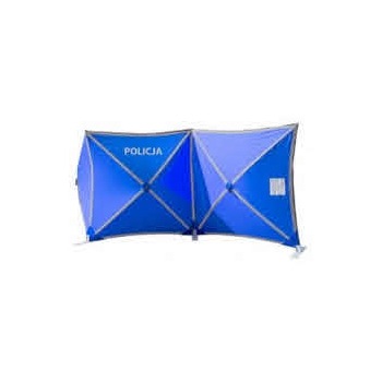 PARAWAN OCHRONNY GT-030 -Z TAŚMAMI ODBLASKOWYMI-180 x 180 cm